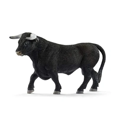 Image de SCHLEICH Figurine Taureau noir 13875 Farm World