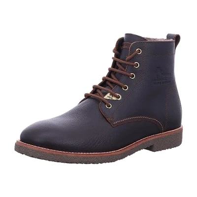 Afbeelding van Panama Jack Glasgow Igloo Veterboots, Heren, Maat: 47, Chestnut Leer