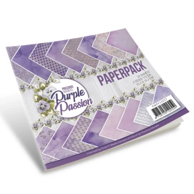 Afbeelding van Paperpack Precious Marieke Purple Passion