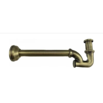 Afbeelding van PB Unix klassieke wastafelsifon fonteinsifon metaal brons 1208676672
