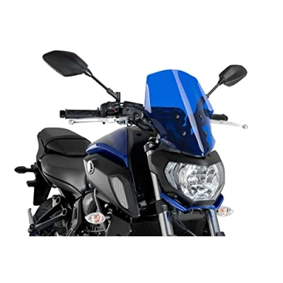 Afbeelding van Puig Carenabris New Generation Touring Yamaha Mt 07 Voorruit Blauw