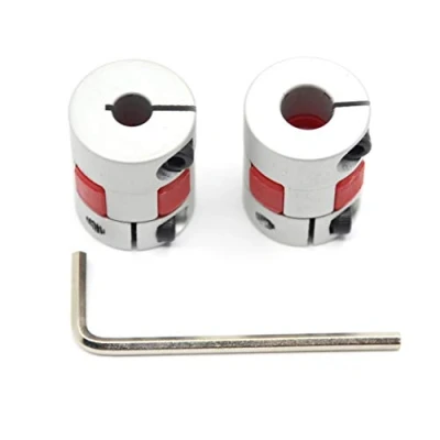 Afbeelding van Befenybay 2 stuks 6 mm tot 8 diameter aluminium flexibele koppelingen 20 lengte 25 voor CNC 3D printer en servomotor stap (6 x mm)