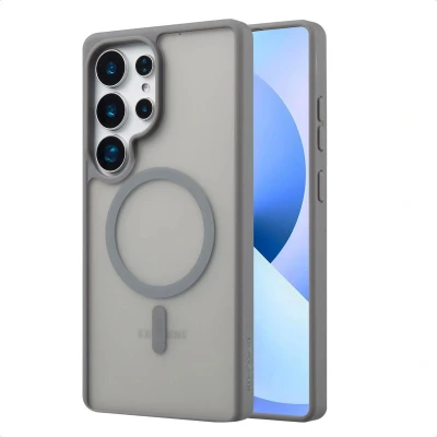 Afbeelding van imoshion Hoesje Geschikt voor Samsung Galaxy S25 Ultra Color Guard Backcover MagSafe Grijs