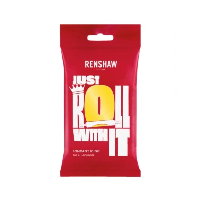 Afbeelding van Renshaw Rolfondant Geel 250g