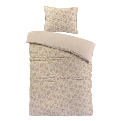 Afbeelding van Papillon Freya Dekbedovertrek Eenpersoons 140x200/220 Beige