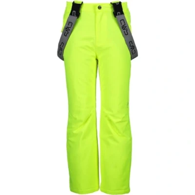 Afbeelding van CMP KID Salopette Unisex Skibroek voor kinderen, Maat: 116, Yellow fluo