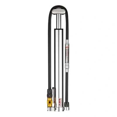 Afbeelding van Lezyne Micro Floor Drive HVG Mini Pomp, zilver