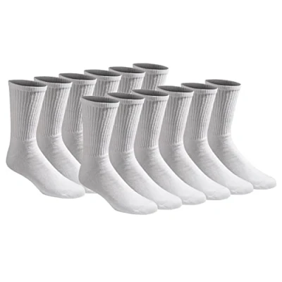 Afbeelding van Dickies Set gevoerde sokken 12 heren, Wit (12 paar)