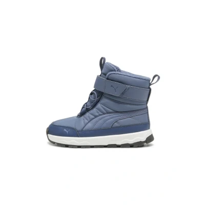 Afbeelding van Puma Evolve BOOT AC Unisex Outdoorschoenen voor kinderen, Maat: 34.5, Inky blue persian white Imitatieleer/ textiel