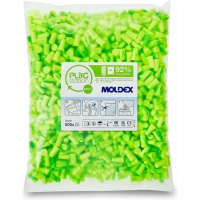 Afbeelding van Moldex Pura Fit 776001 Navullingen voor wegwerp oordopjes, 36 dB, groen, 500 paar