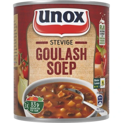 Afbeelding van Unox Stevige Goulashsoep 6x0,8l