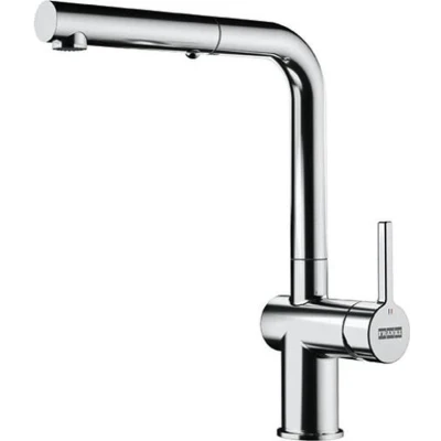 Afbeelding van Franke Active L Keukenkraan chroom met uittrekbare handdouche 115.0653.379