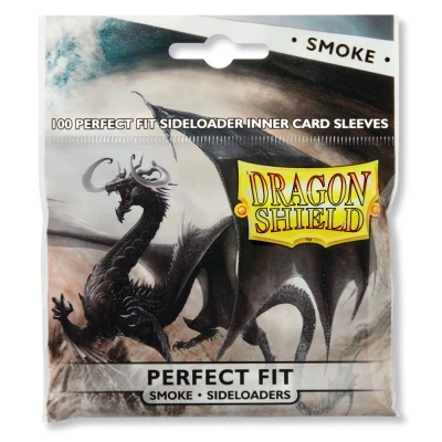 Afbeelding van Dragon Shield Sleeves Perfect Fit Smoke Side Loading (100 stuks)