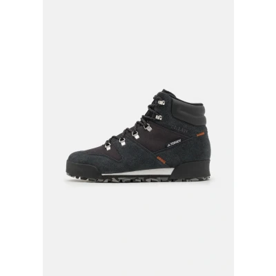 Afbeelding van Adidas Terrex Snowpitch COLD.RDY Hiking Outdoorschoenen, Heren, Maat: 47 1/3, Core black/semi impact orange Leer en textiel