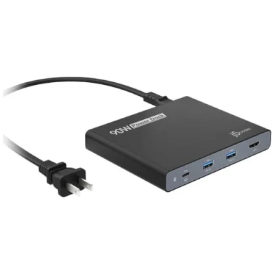 Afbeelding van j5create JCDP392 EN USB C dockingstation Geschikt voor merk: Universeel Power Delivery