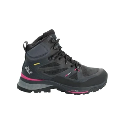 Afbeelding van Jack Wolfskin Force Snowboots, Dames, Maat: 42, Schwarz Leer en textiel