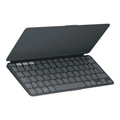 Afbeelding van Logitech Keys To Go 2 Draadloos Tablettoetsenbord Bluetooth Qwerty US Graphite