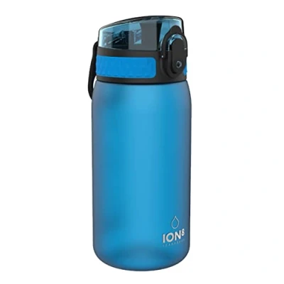 Afbeelding van Ion8 Lekvrije Fiets Waterfles, BPA vrij, Zwart,Eén maat,Blauw
