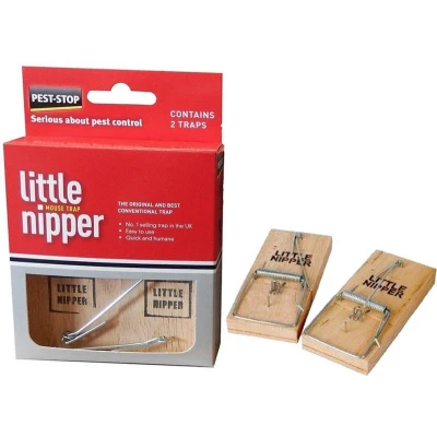 Afbeelding van Muizenval hout Little Nipper 2st
