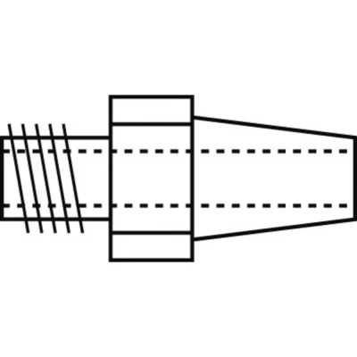 Afbeelding van STAR TEC Soldeer zuigmond Grootte soldeerpunt 2 mm Inhoud: 1 stuk(s)