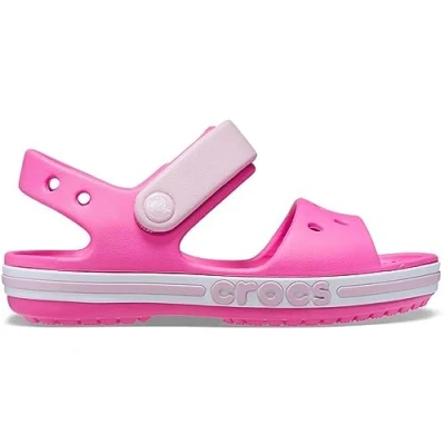 Afbeelding van Crocs Bayaband Sandaal K Uniseks kindersandalen, Electric Pink