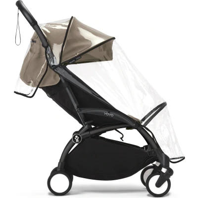Afbeelding van Stokke YOYO 6+ Regenhoes Waterdicht ontwerp met PVC vrije stof Eenvoudig te installeren en op bergen in de kinderwagen