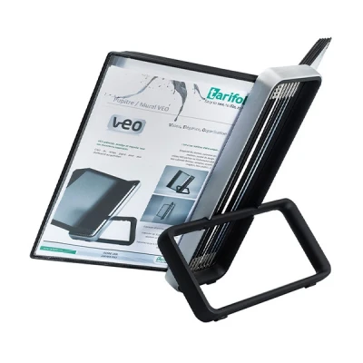Image de tarifold VEO Pupitre de table, incl. 10 poches pivotantes A4