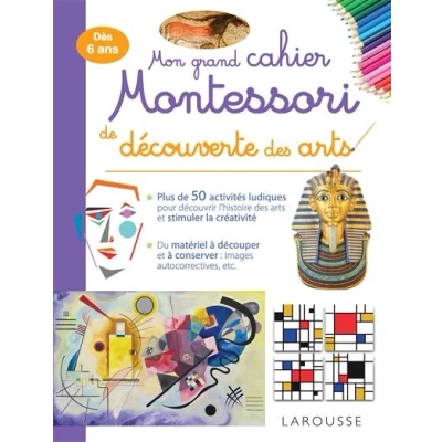 Image de Mon grand cahier Montessori de découverte des arts