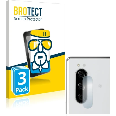 Afbeelding van BROTECT Screenprotector voor Sony Xperia 5 (ALLEEN Camera Lens) Folie Beschermfolie Beschermglas transparant (3 Stuks)