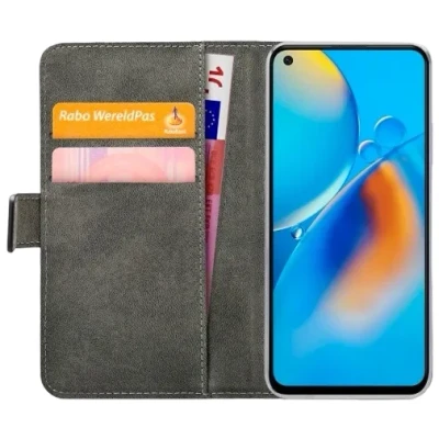 Afbeelding van Mobilize PU leer Book Case Zwart Oppo A74 4G
