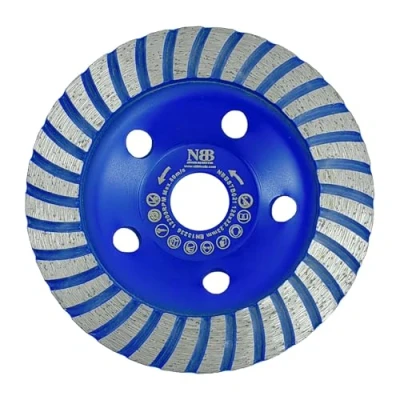 Afbeelding van NBB diamantslijpschijf, mes, slijpen, hoge efficiëntie en lange levensduur, droog of nat malen op graniet, marmer, keramische tegels, beton, cement (1, 125 mm)