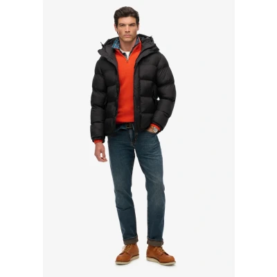 Afbeelding van Superdry Gevoerde Tech Jas met Capuchon Heren Gewatteerde jassen