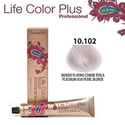 Afbeelding van Farmavita Life Color Plus 100ML 10.102 Platinum Blonde Ash Pearl