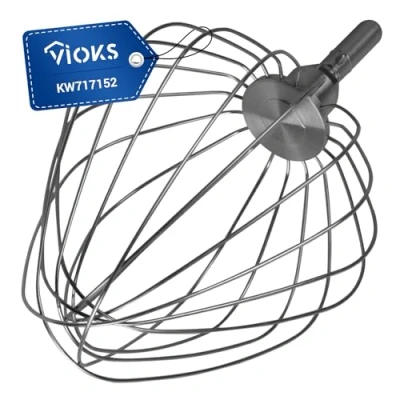 Afbeelding van VIOKS KW717152 Kenwood keukenmachine garde voor Chef XL Major Cooking 9 draden roestvrij staal mixer