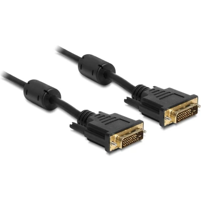 Afbeelding van DVI D Dual Link monitor kabel verguld / zwart 20 meter