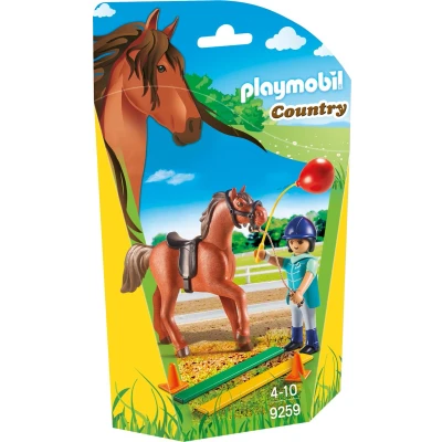 Afbeelding van Paardentherapeute / Écuyère avec cheval