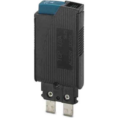 Afbeelding van Phoenix Contact 0712217 TCP 2A Beveiligingsschakelaar Thermisch 250 V/AC 2 A 20 stuk(s)