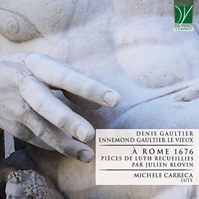 Afbeelding van Michele Carreca Gaultier A Rome 1676, Pièces De Luth Recueillies (CD)