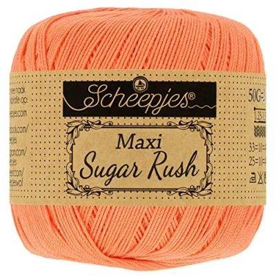 Afbeelding van Scheepjes Maxi Sugar Rush 410 Rich Coral 5x50gr