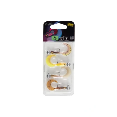 Image de Fox Rage Micro Grub Tail Mixed UV Colour Pack Loaded (pré montés) Shad
