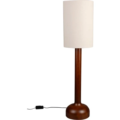 Afbeelding van Dutchbone Jones Vloerlamp/ Staande lamp Hout Beige