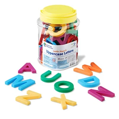 Afbeelding van Learning Resources Gigantische magnetische hoofdletters