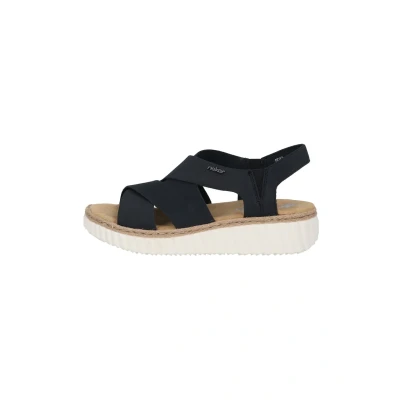 Afbeelding van Rieker Damesslippers 69264, Blauw 14, 41 EU Large