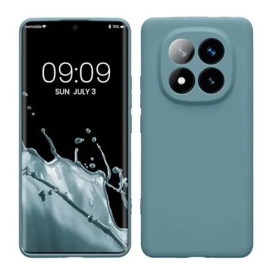 Afbeelding van kwmobile telefoonhoesje geschikt voor Xiaomi Redmi Note 14 Pro+ 5G / Pro Plus Hoesje smartphone Precisie camera uitsnede In antieksteen