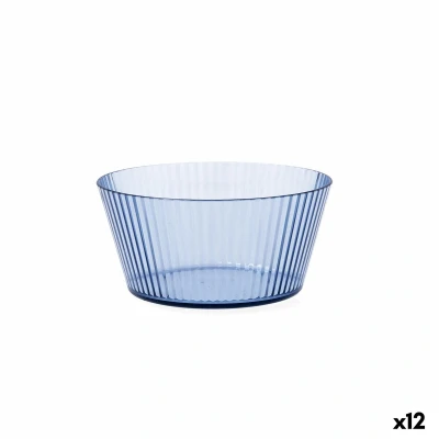 Afbeelding van Kom Quid Sunset Blauw Plastic 15 cm (12 Stuks)