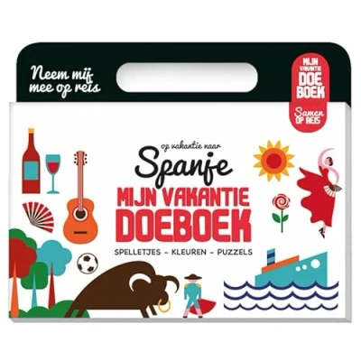 Afbeelding van Uitgeverij interstat mijn vakantiedoeboek spanje