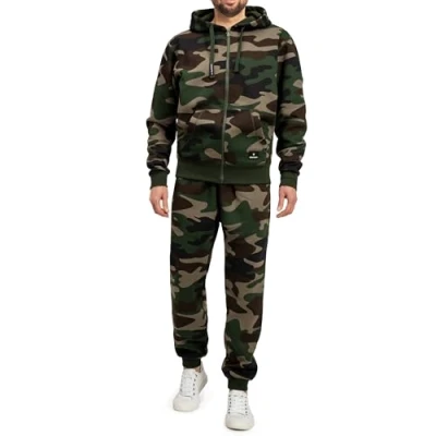 Afbeelding van Höhenhorn Cozalp trainingspak voor heren, Groene camouflage