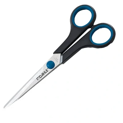 Afbeelding van Dahle, Schaar, Universele schaar Comfort Grip huishoudschaar 18cm zwart/blauw (17.50 cm)
