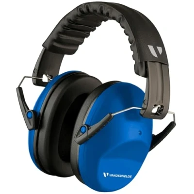 Afbeelding van Gehoorbescherming voor Volwassenen Oorbescherming Concentratie Gehoorbeschermers Schietsport 26dB 12+ jaar Licht Blauw V Slick