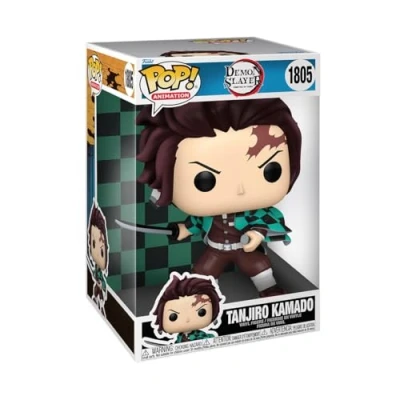 Image de Figurine Funko Pop Jumbo Demon Slayer Tanjiro Kamado